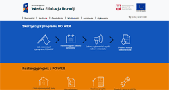Desktop Screenshot of efs.men.gov.pl